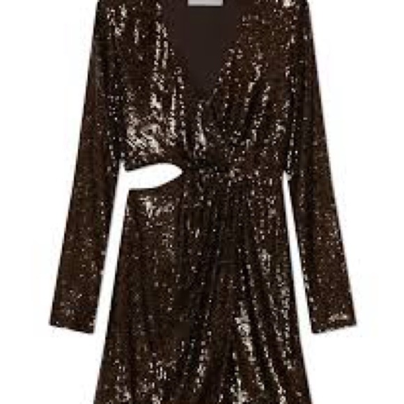 (103) ❤️ BNWT Jonathan Simkhai Conrad hammered sequin blazer mini dress - Picture 7 of 11